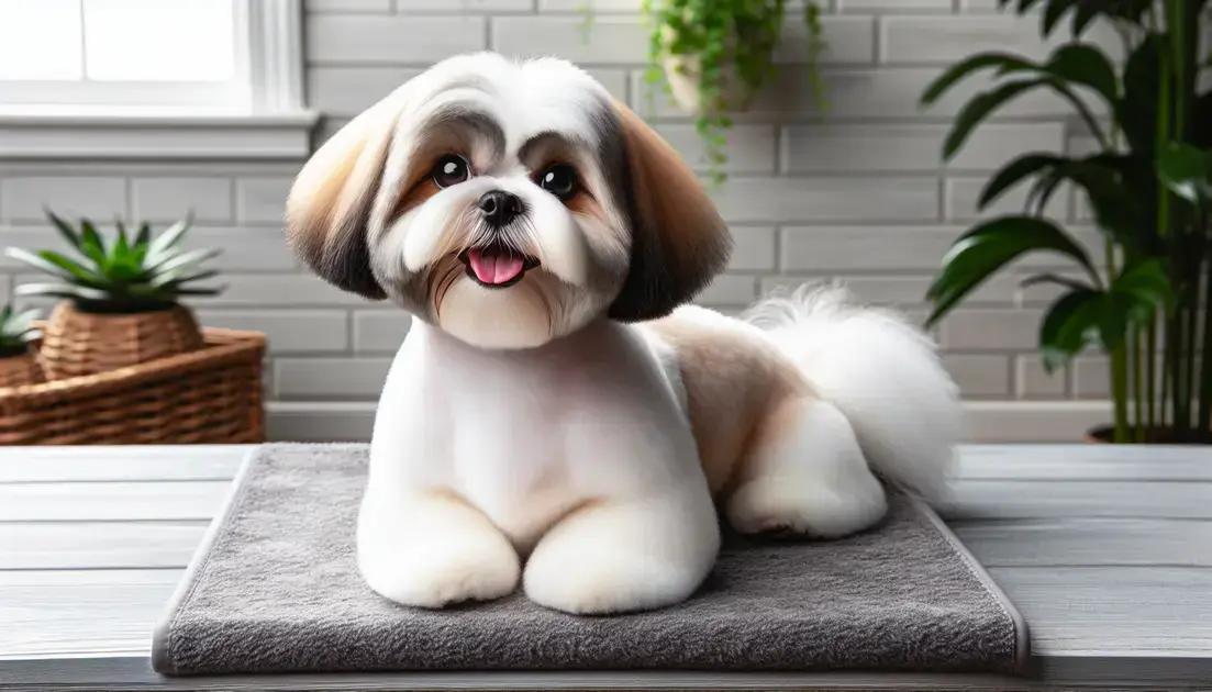 Como Evitar Problemas Durante a Tosa Bebê do Shih Tzu